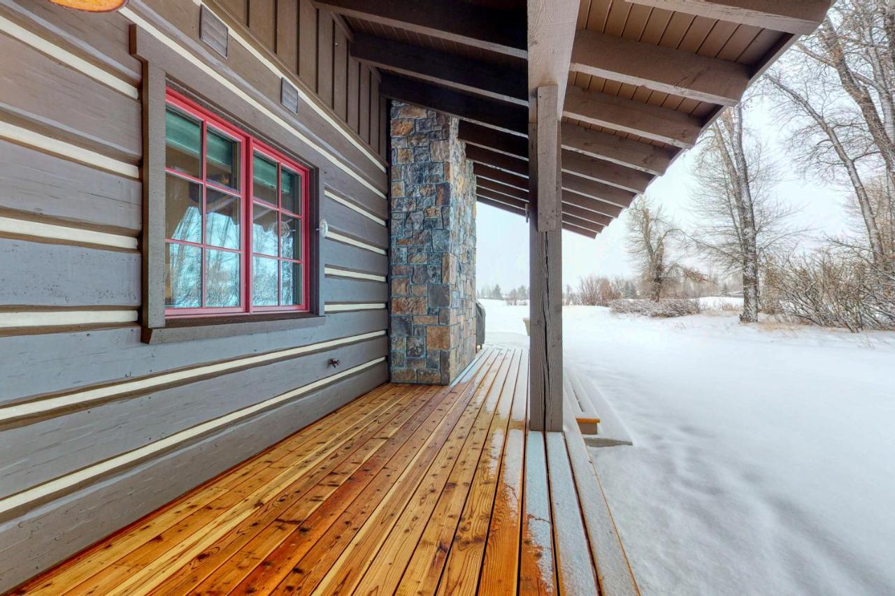 Teton View Cabin Villa Jackson Eksteriør bilde